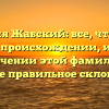 Фамилия Жабский: все, что нужно знать о происхождении, истории и значении этой фамилии, а также правильное склонение