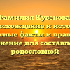 Фамилия Кубекова: происхождение и история, интересные факты и правильное склонение для составления родословной