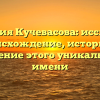 Фамилия Кучевасова: исследуем происхождение, историю и значение этого уникального имени