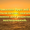 Фамилия Орус: всё о происхождении, значении и склонении для родословных исследований.