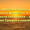 Губеров: происхождение, история и значение фамилии, а также правила склонения — всё о фамилии Губеров в одной статье