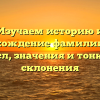 Изучаем историю и происхождение фамилии Клаг: смысл, значения и тонкости склонения