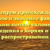 Исследуем происхождение, историю и значение фамилии Мазекин: полное склонение и сведения о корнях и ее распространении