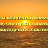 История и значения фамилии Орг: все, что нужно знать о происхождении и склонении