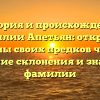История и происхождение фамилии Апетьян: откройте тайны своих предков через изучение склонения и значения фамилии