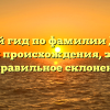 Полный гид по фамилии Дарова: история происхождения, значение и правильное склонение