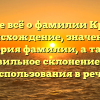 Узнайте всё о фамилии Крейнис: происхождение, значение и история фамилии, а также правильное склонение для использования в речи