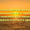 Фамилия Аслюк: история, происхождение и правила склонения для вашего генеалогического древа