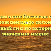 Фамилия Витюгов: от происхождения до склонения — полный гид по истории и значению имени