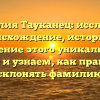 Фамилия Тауканец: исследуем происхождение, историю и значение этого уникального имени и узнаем, как правильно склонять фамилию