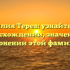 Фамилия Терев: узнайте все о происхождении, значении и склонении этой фамилии