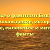 Все о фамилии Биба: происхождение, история и значение, склонение и интересные факты