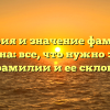 История и значение фамилии Гудилина: все, что нужно знать об этой фамилии и ее склонении.