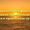 Полная история фамилии Борзаков: происхождение, значения и правильное склонение