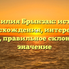 Фамилия Брынзак: истоки происхождения, интересные факты, правильное склонение и значение