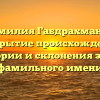Фамилия Габдрахманов: раскрытие происхождения, истории и склонения этого фамильного имени