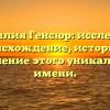 Фамилия Генсюр: исследуем происхождение, историю и склонение этого уникального имени.