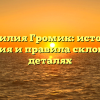Фамилия Громик: история, значения и правила склонения в деталях