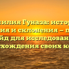 Фамилия Гуназа: история, значения и склонения — полный гайд для исследования происхождения своих корней