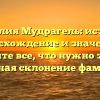 Фамилия Мудрагель: история, происхождение и значение – узнайте все, что нужно знать, включая склонение фамилии