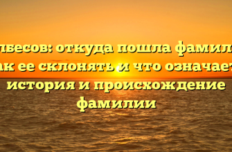 Балбесов: откуда пошла фамилия, как ее склонять и что означает – история и происхождение фамилии