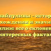 Габайдулины – история происхождения и значимость фамилии: все о склонении и интересных фактах