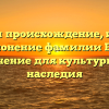 Изучаем происхождение, историю и склонение фамилии Борга: значение для культурного наследия