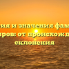 История и значения фамилии Айдемиров: от происхождения до склонения