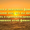 История и значения фамилии Веселкова: все, что вы должны знать о происхождении и склонении этой фамилии.