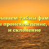 Раскрываем тайны фамилии Беринда: происхождение, история и склонение