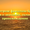 Рассмотрим фамилию Броман: история и значение, склонение и происхождение