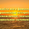 Узнайте все о фамилии Грабовская: история, происхождение, значение и правильное склонение
