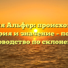 Фамилия Альфер: происхождение, история и значение – полное руководство по склонению