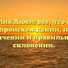Фамилия Аюби: все, что нужно знать о происхождении, истории, значении и правильном склонении.