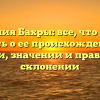Фамилия Бахры: все, что нужно знать о ее происхождении, истории, значении и правильном склонении