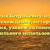 Фамилия Бедункевич: изучаем происхождение, историю и значения, узнаем склонение для правильного использования