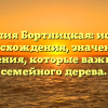 Фамилия Бортницкая: история происхождения, значения и склонения, которые важны для семейного дерева.