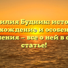 Фамилия Будник: история, происхождение и особенности склонения — все о ней в одной статье!
