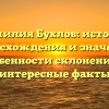 Фамилия Бухлов: история происхождения и значения, особенности склонения и интересные факты