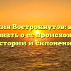 Фамилия Вострокнутов: все, что нужно знать о ее происхождении, истории и склонении