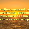 Фамилия Доманевский: история, происхождение и правильное склонение для вашего генеалогического дерева