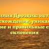 Фамилия Дроздик: история происхождения, уникальное значение и правильные способы склонения