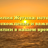 Фамилия Жугина: история, происхождение и важность фамилии в нашем времени