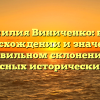 Фамилия Виниченко: все о происхождении и значении, правильном склонении и интересных исторических вехах