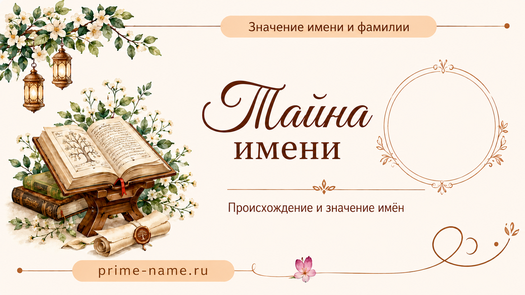 Тайна имени — происхождение и значение имен
